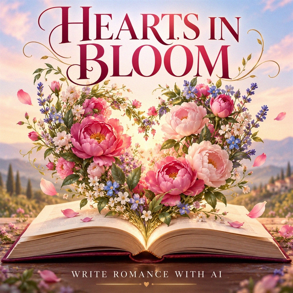 Hearts in Bloom card