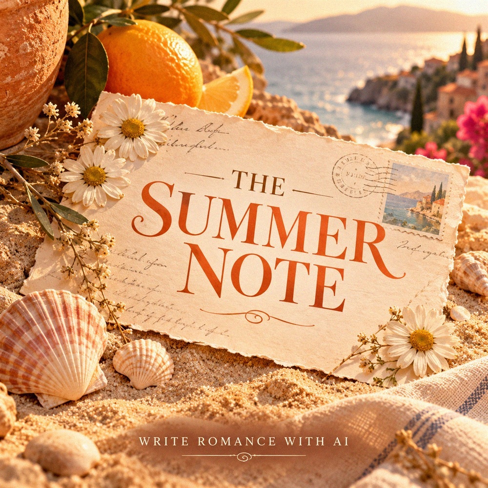 The Summer Note card